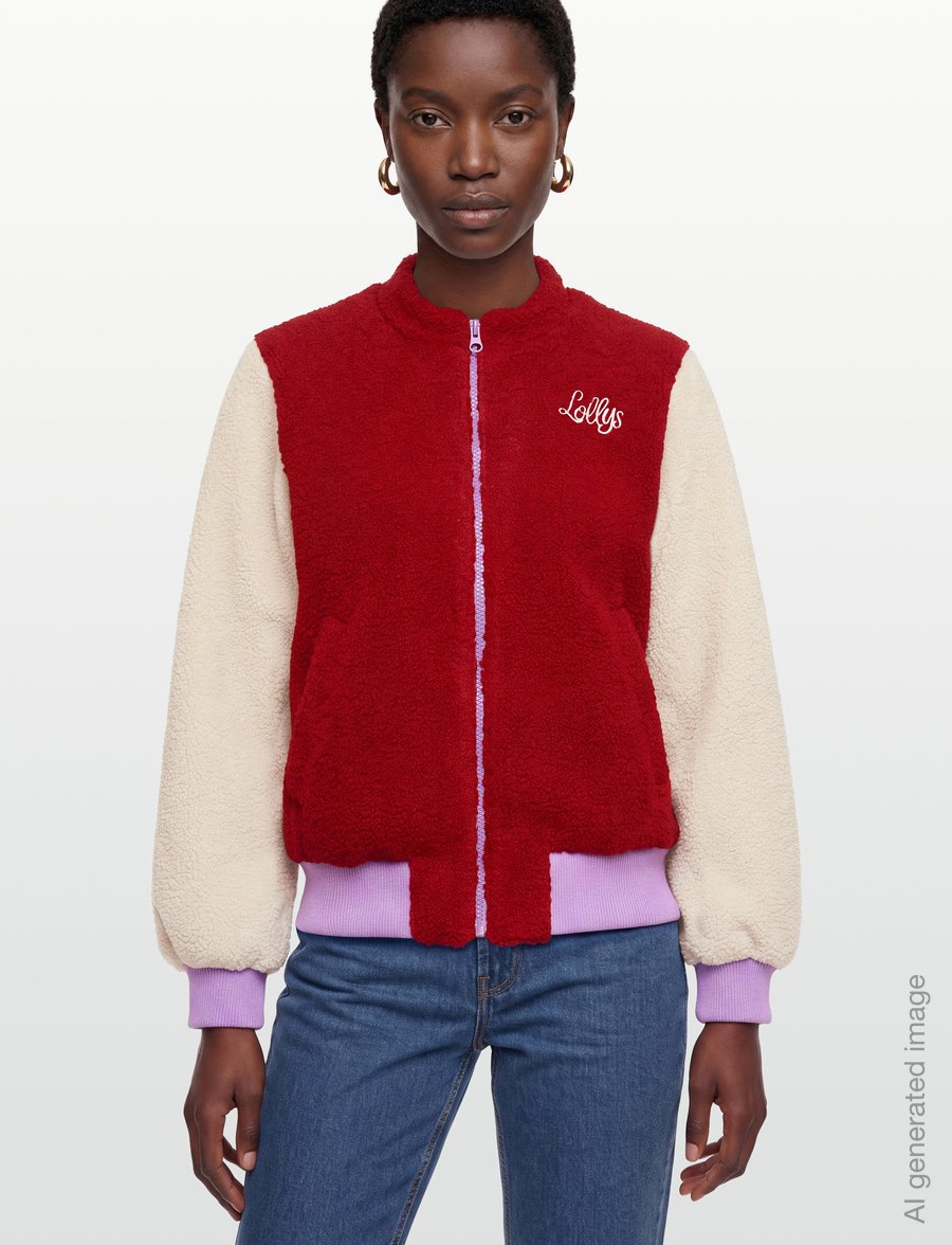 Lollys Laundry - LuaLL Short Jacket LS - frühlingsjacken - red - 3