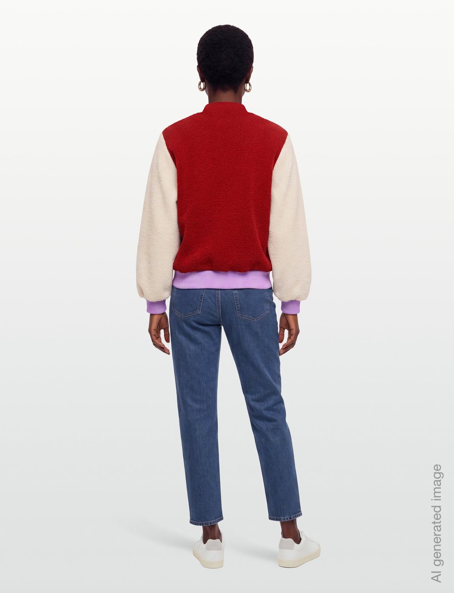 Lollys Laundry - LuaLL Short Jacket LS - frühlingsjacken - red - 4