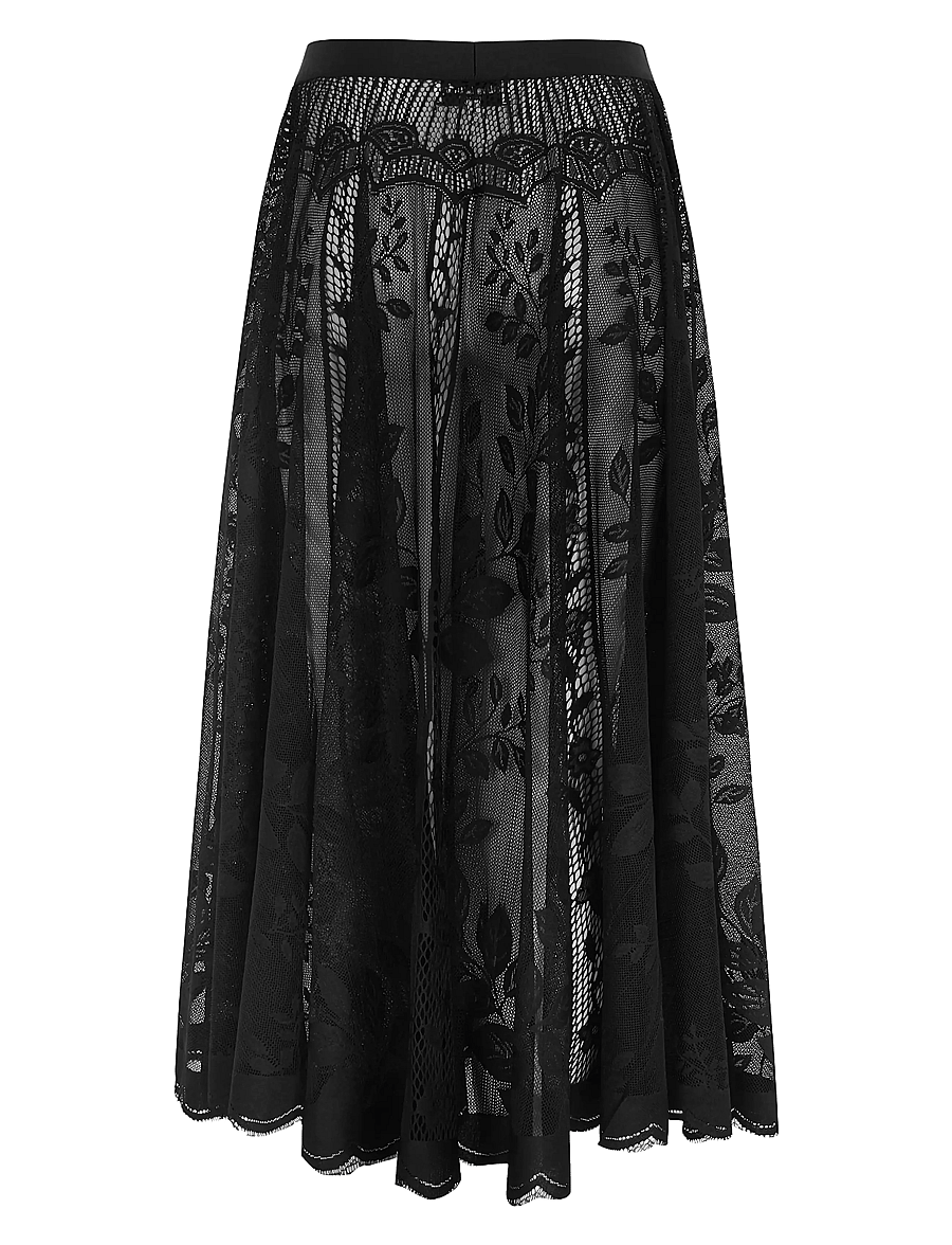Lollys Laundry - CollinsLL Midi Skirt - maxikjolar - black - 2