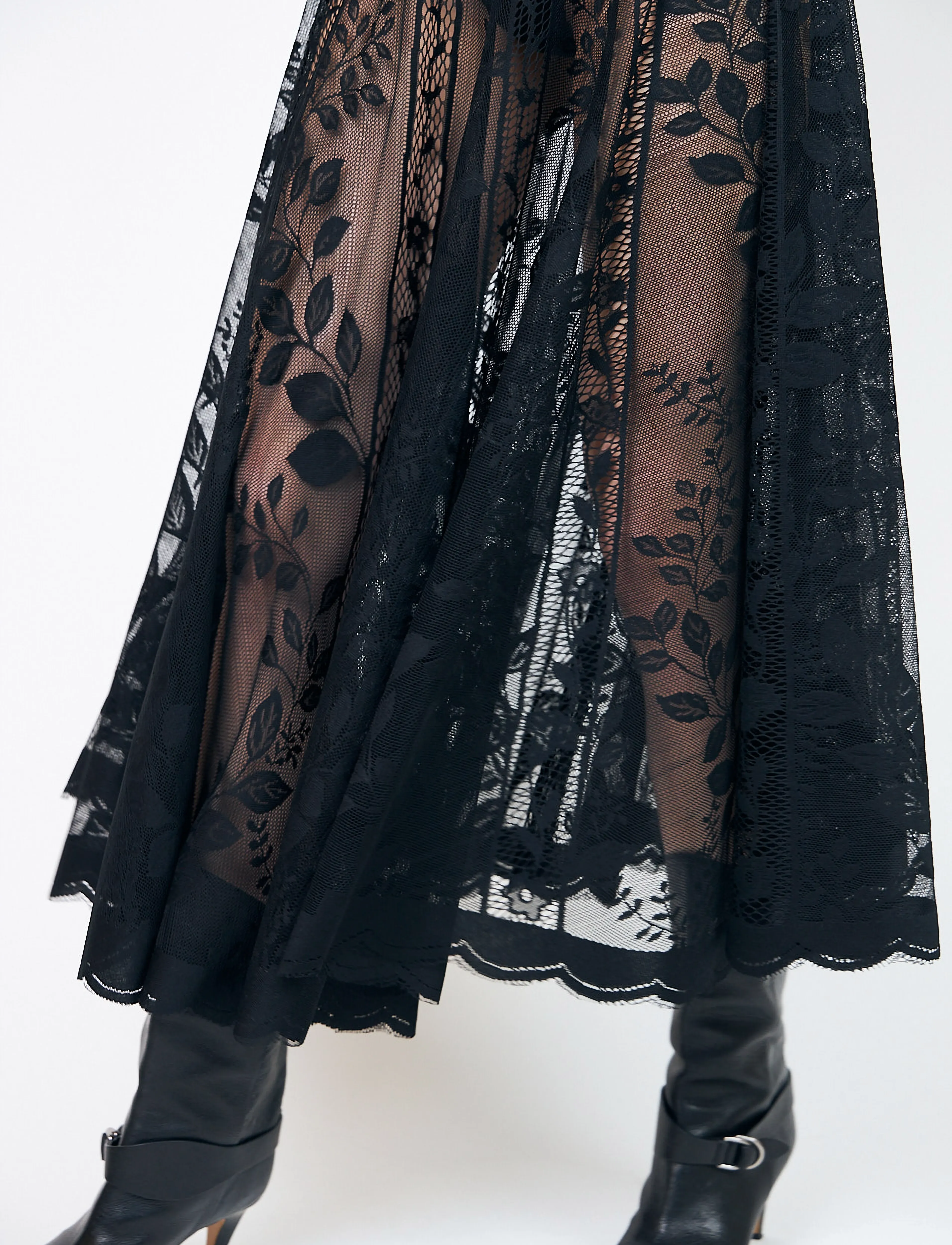 Lollys Laundry - CollinsLL Midi Skirt - maxikjolar - black - 4