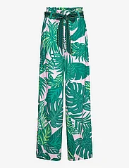 Lollys Laundry - VickyLL Pants - wide leg trousers - green - 0