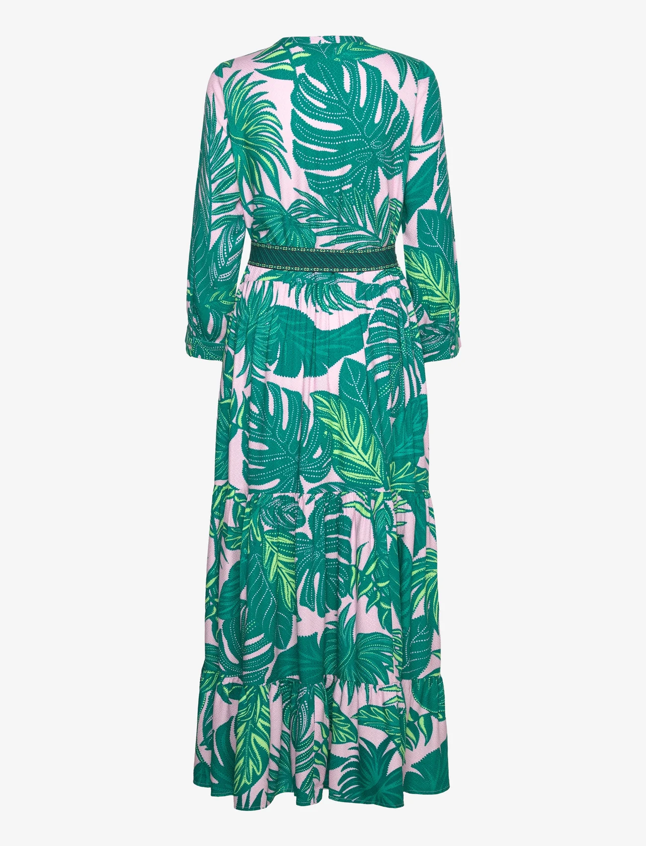 Lollys Laundry - NeeLL Maxi Dress - vasarinės suknelės - green - 1