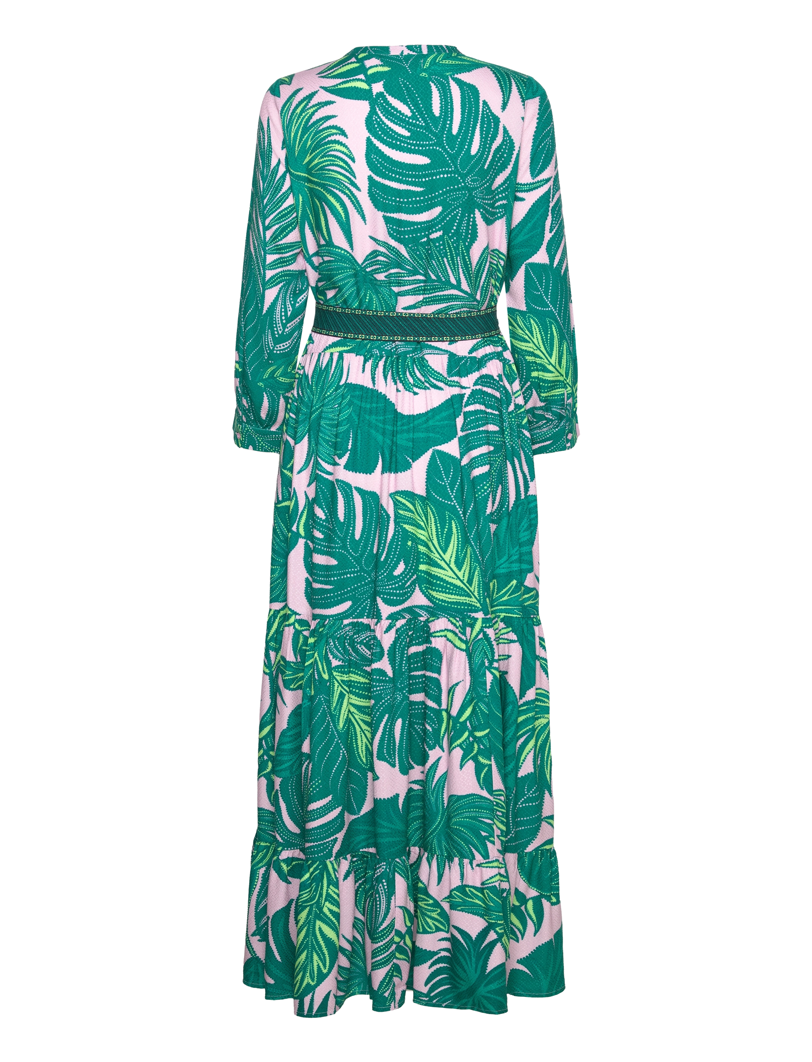 Lollys Laundry - NeeLL Maxi Dress - sommarklänningar - green - 1