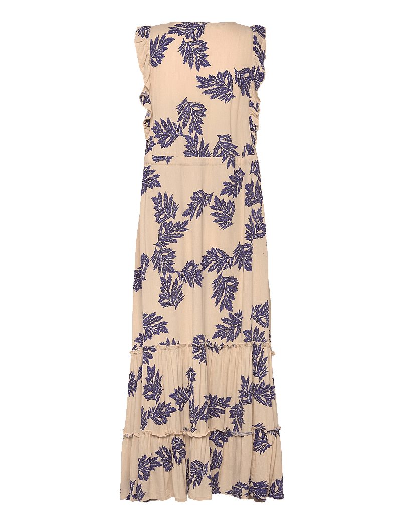 Lollys Laundry - SamoLL Midi Dress SL - sommerkjoler - blue - 1
