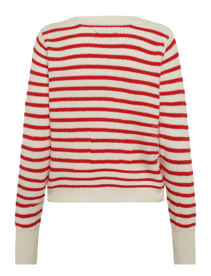 Lollys Laundry - Dane Jumper - striktrøjer - red - 1
