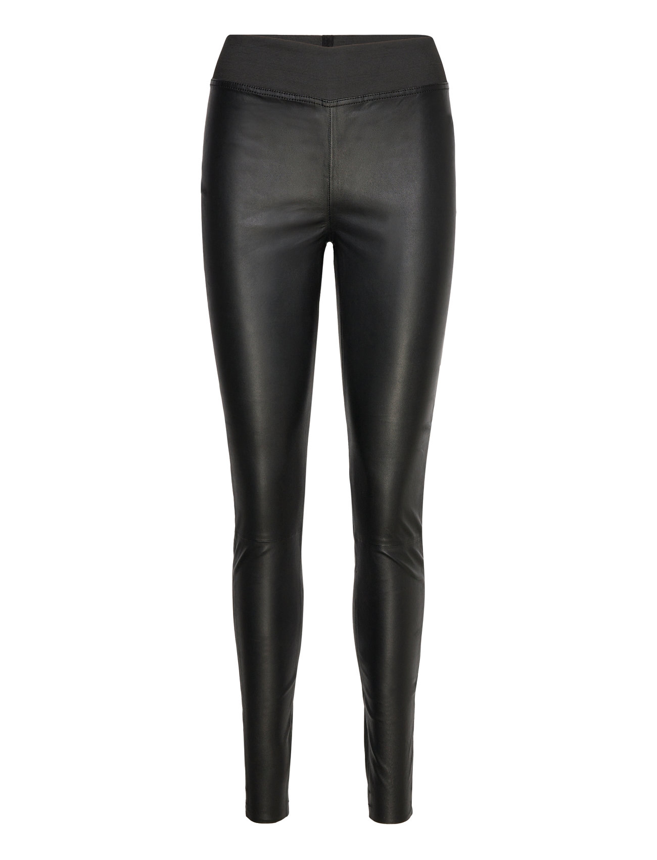Lollys Laundry - LollyLL Leather Legging - læderbukser - black - 0