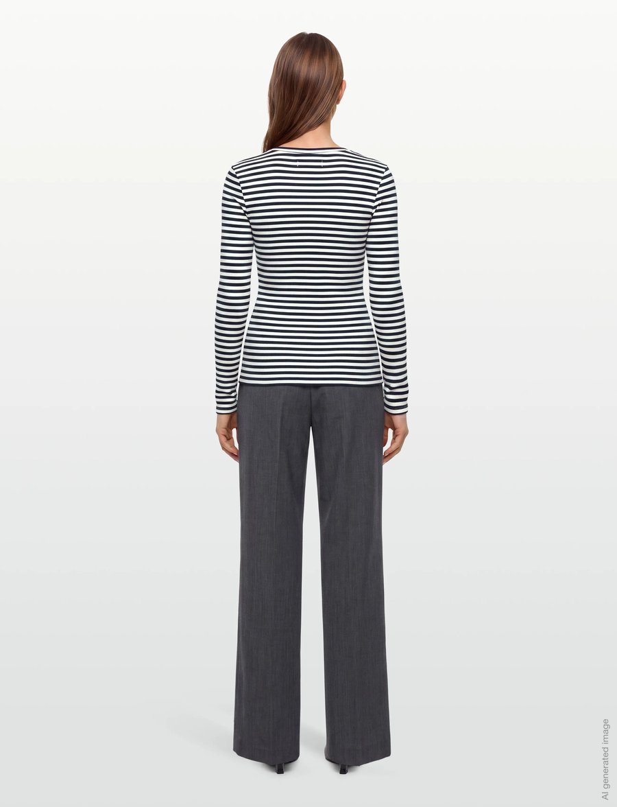 Lollys Laundry - MayellaLL Top LS - langärmlige tops - navy - 4