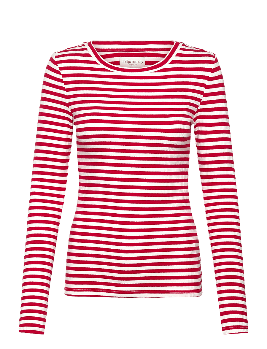 Lollys Laundry - MayellaLL Top LS - langärmlige tops - red - 0