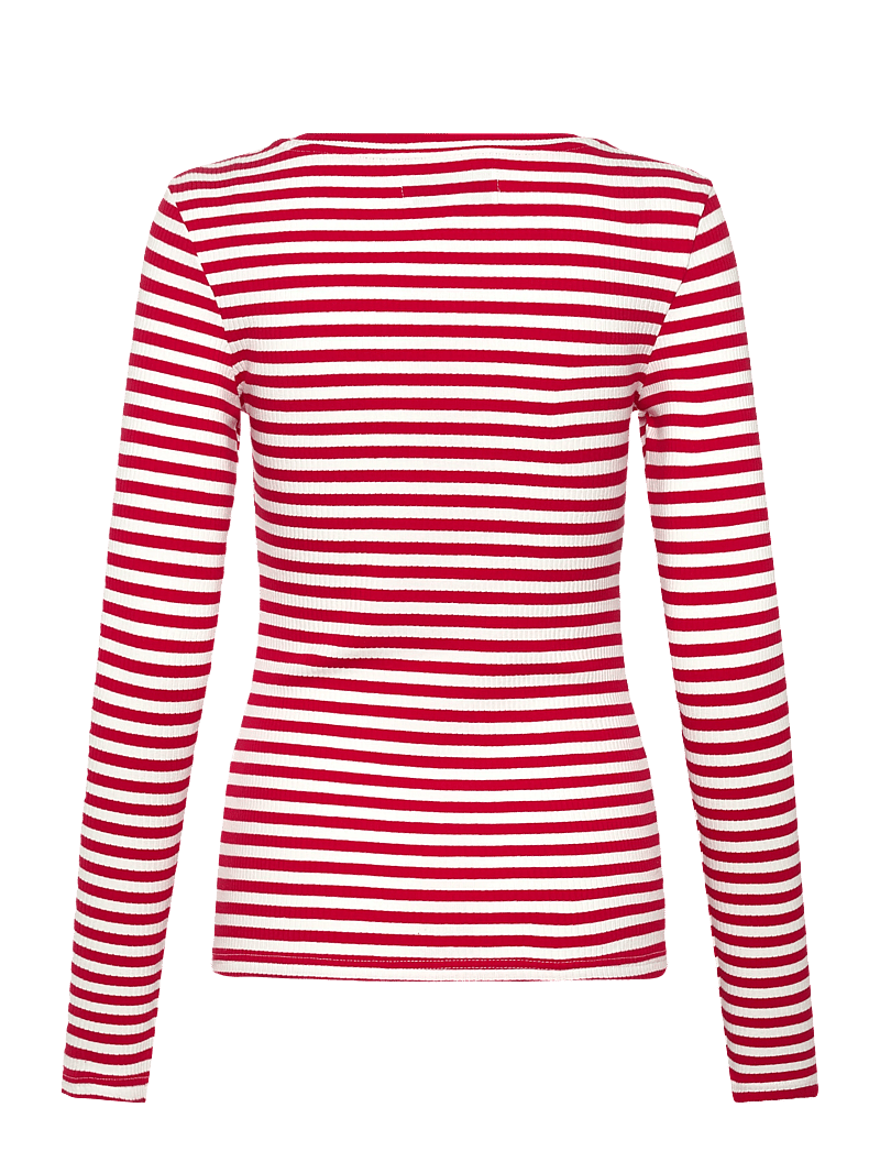 Lollys Laundry - MayellaLL Top LS - långärmade toppar - red - 1