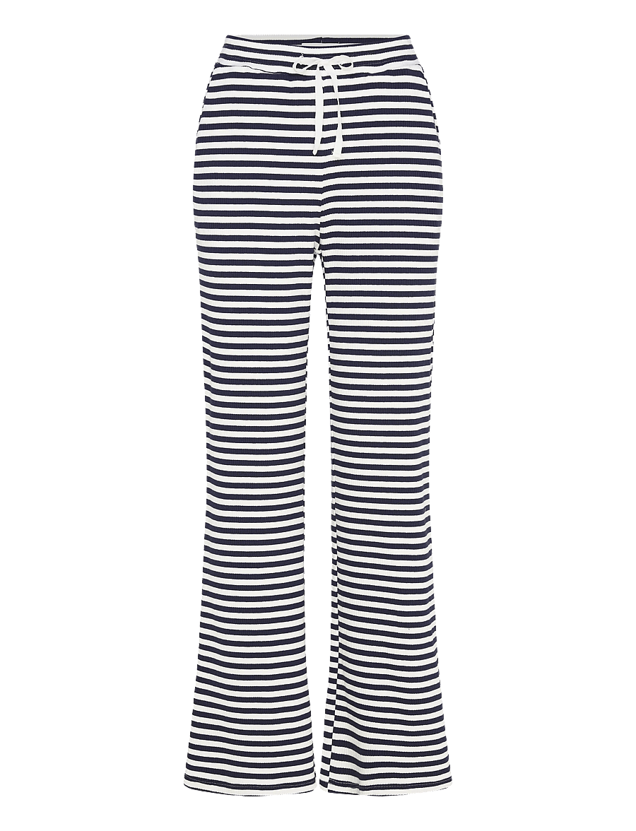 Lollys Laundry - RitaLL Pant - alt laiad püksid - navy - 0