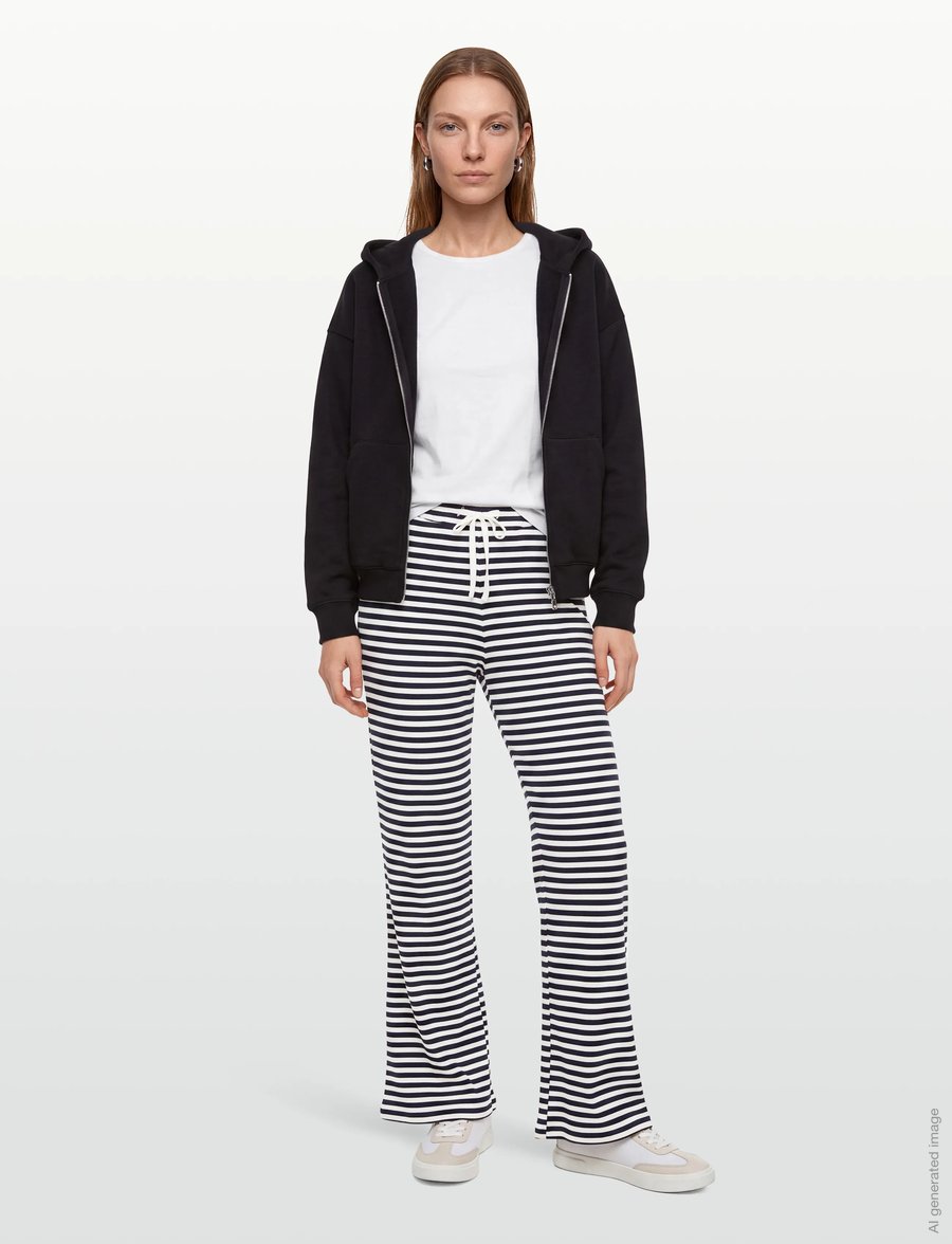 Lollys Laundry - RitaLL Pant - flare bukser - navy - 0
