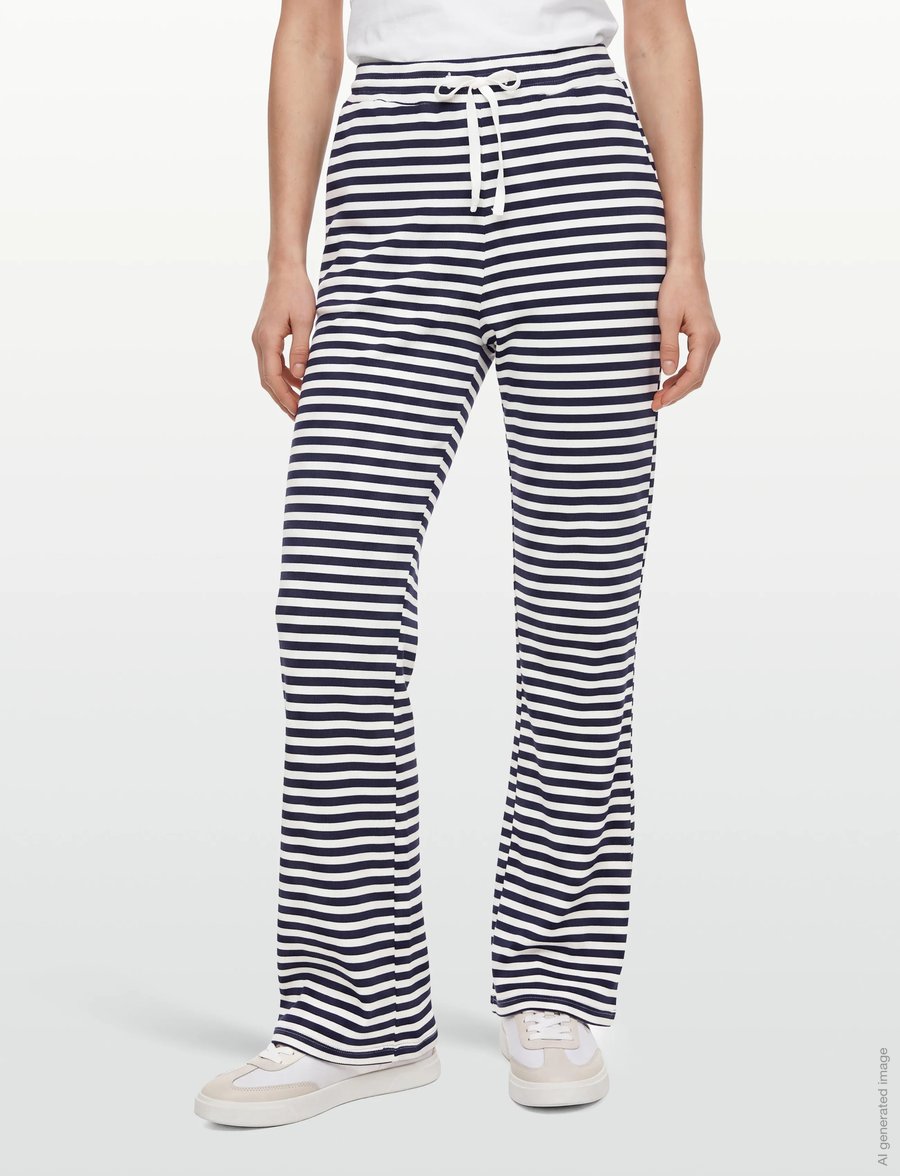 Lollys Laundry - RitaLL Pant - flare bukser - navy - 3
