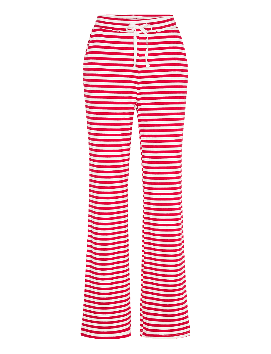 Lollys Laundry - RitaLL Pant - utsvängda byxor - red - 0