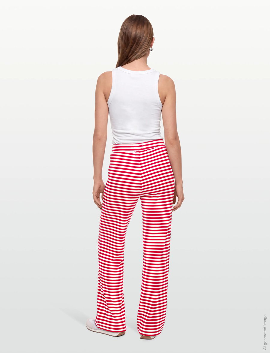 Lollys Laundry - RitaLL Pant - flare bukser - red - 4
