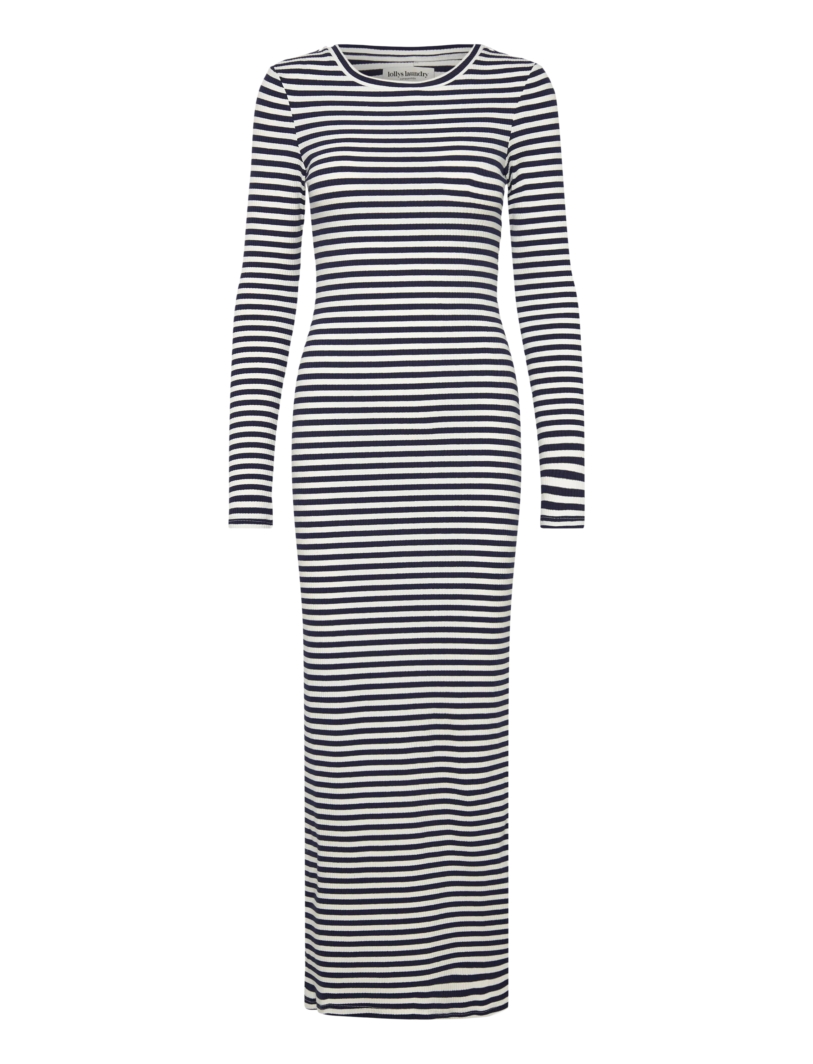 Lollys Laundry ChristineLL Maxi Dress LS - Fodralklänningar - NAVY / navy