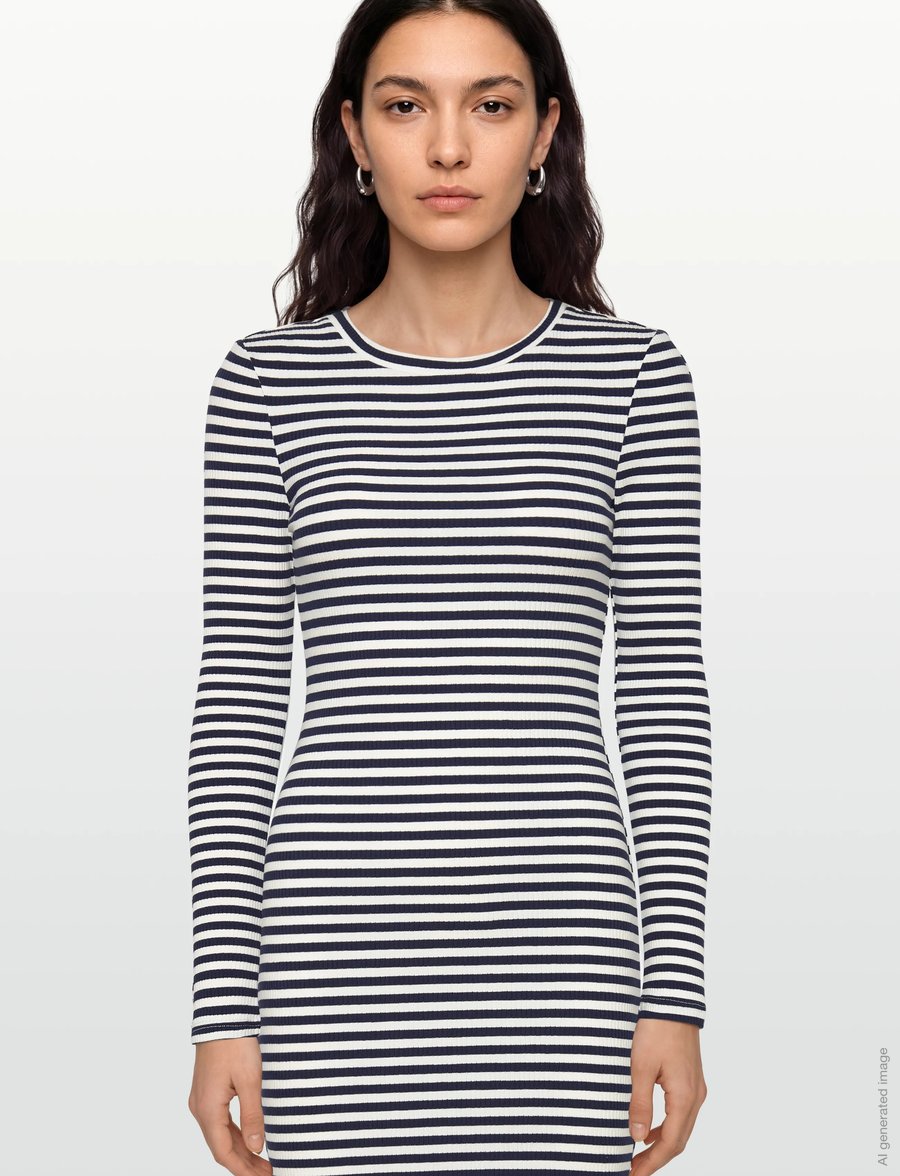 Lollys Laundry - ChristineLL Maxi Dress LS - etuikleider - navy - 3