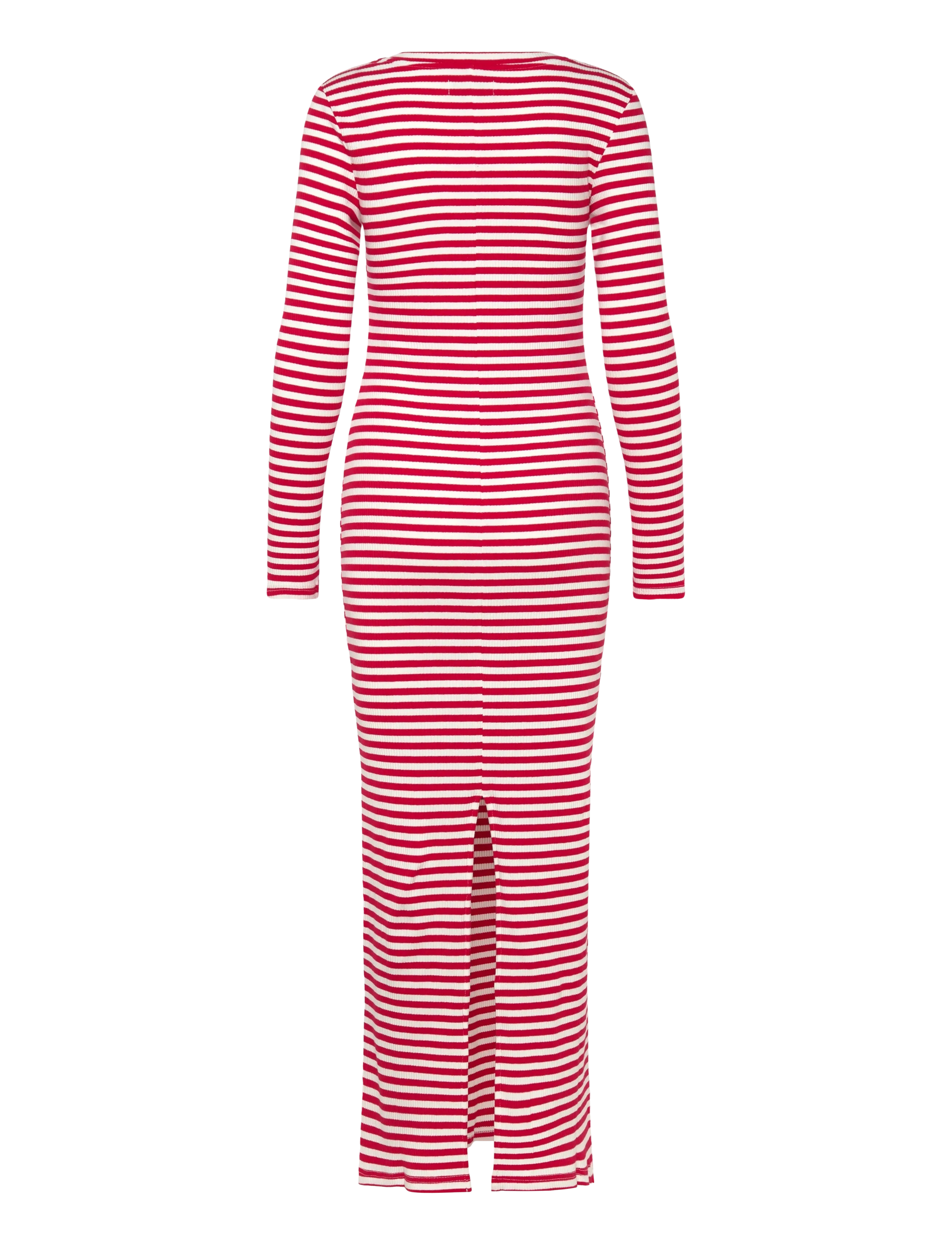 Lollys Laundry - ChristineLL Maxi Dress LS - stramme kjoler - red - 1