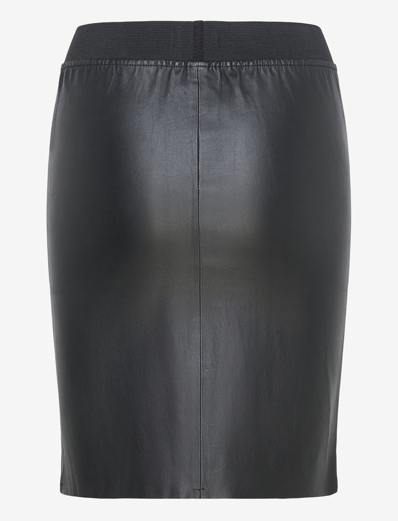 Lollys Laundry - AnnaLL Leather Skirt - lædernederdele - black - 1