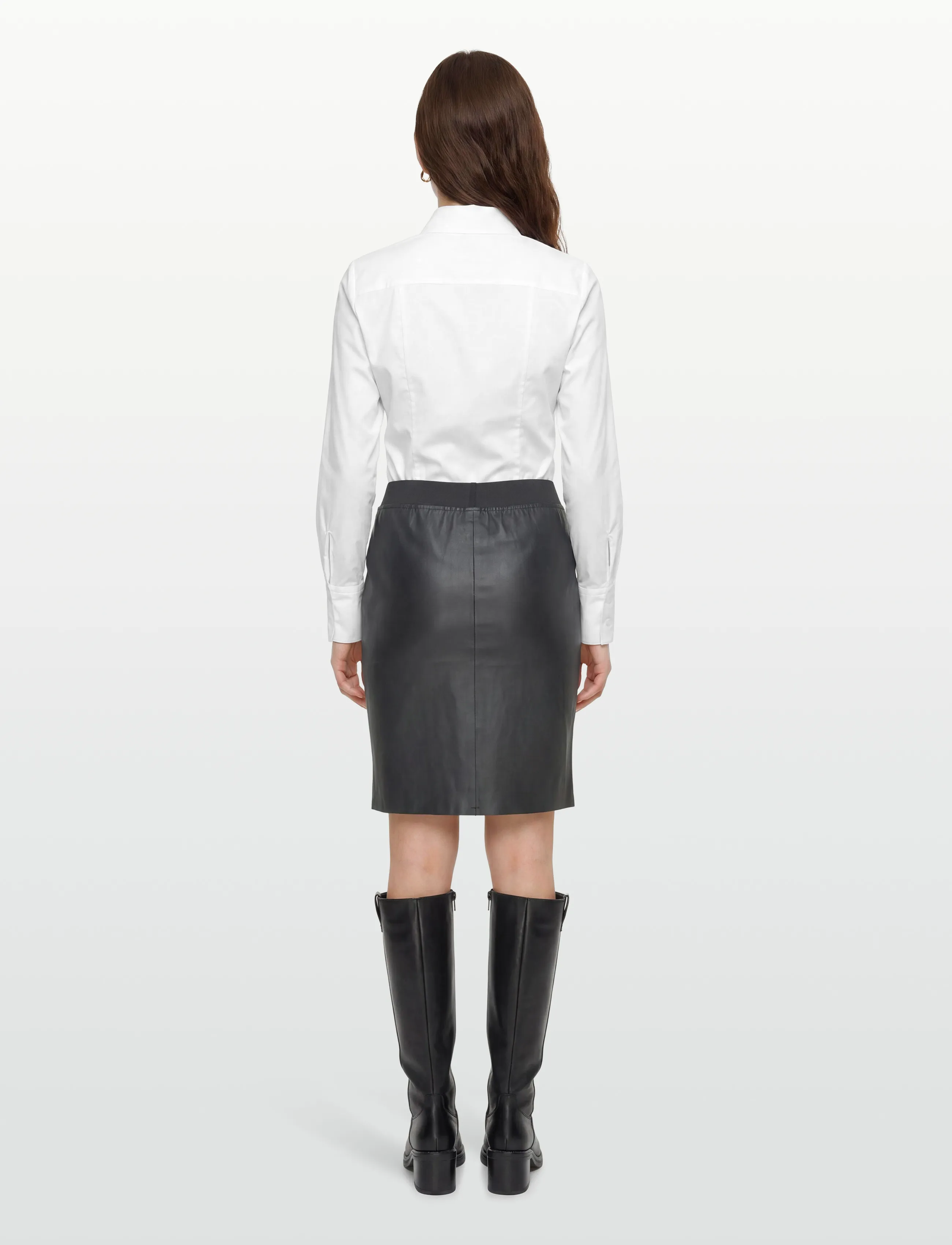 Lollys Laundry - AnnaLL Leather Skirt - nederdele i læder - black - 4