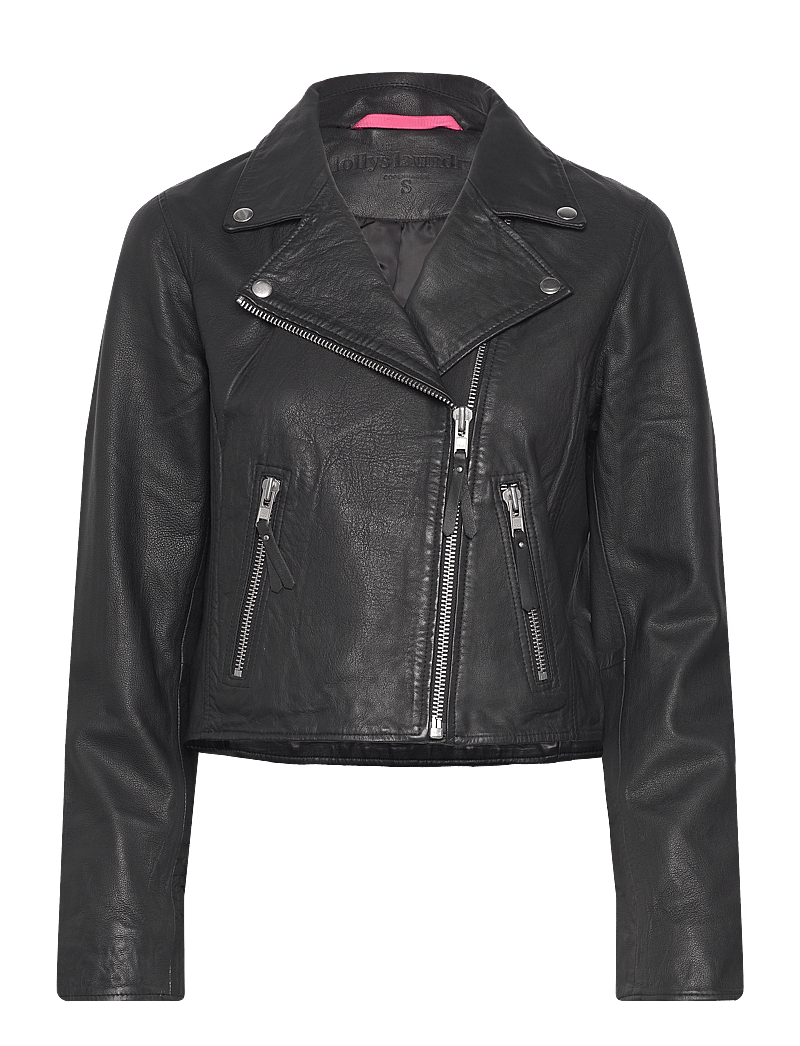 Lollys Laundry - Madison Jacket - skinnjackor - silver - 0