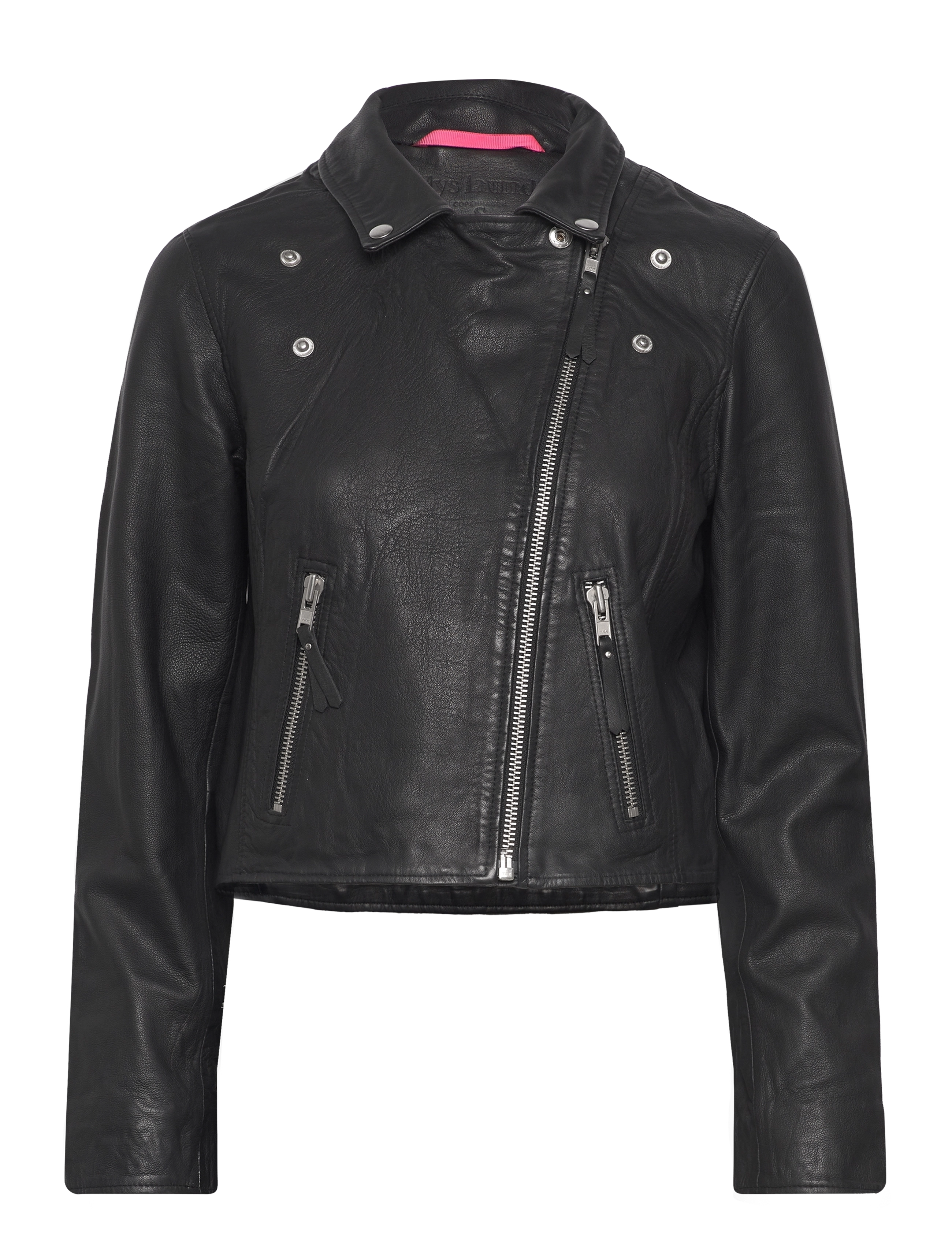 Lollys Laundry - Madison Jacket - læderjakker - silver - 2