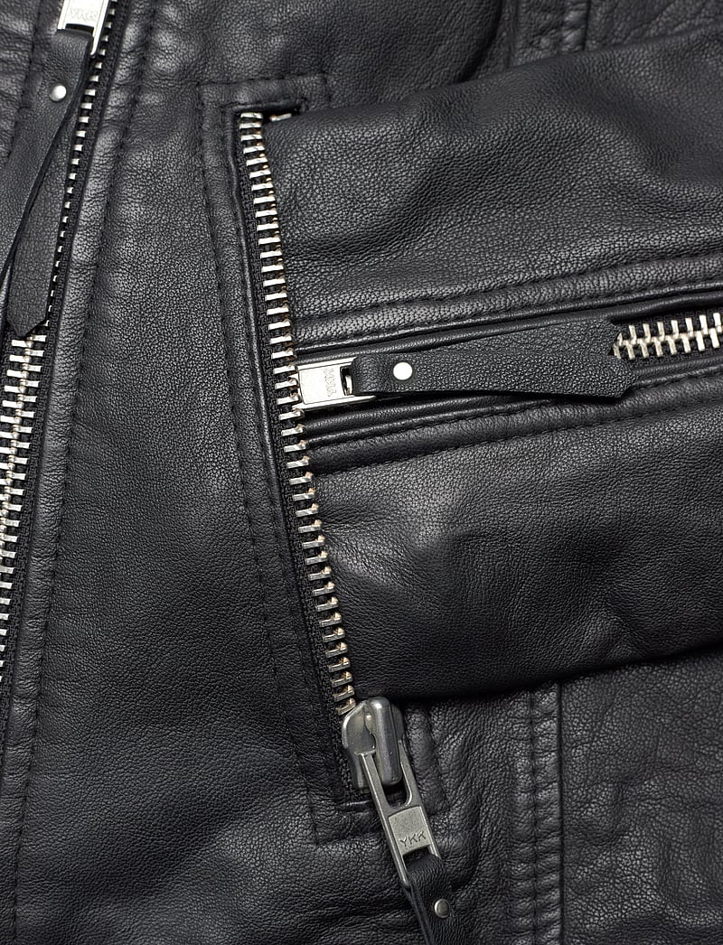 Lollys Laundry - Madison Jacket - skinnjackor - silver - 4