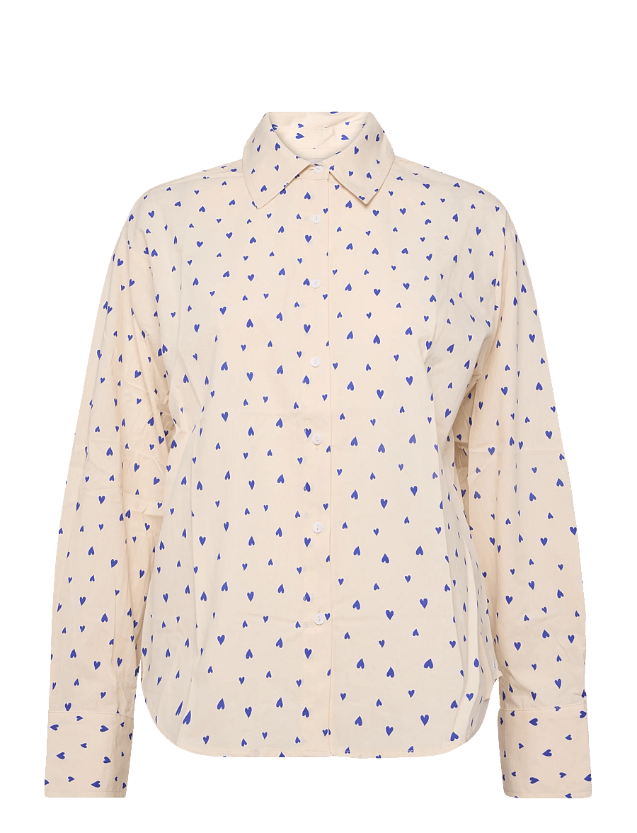 Lollys Laundry - BleekerLL Shirt LS - langärmlige hemden - blue - 0