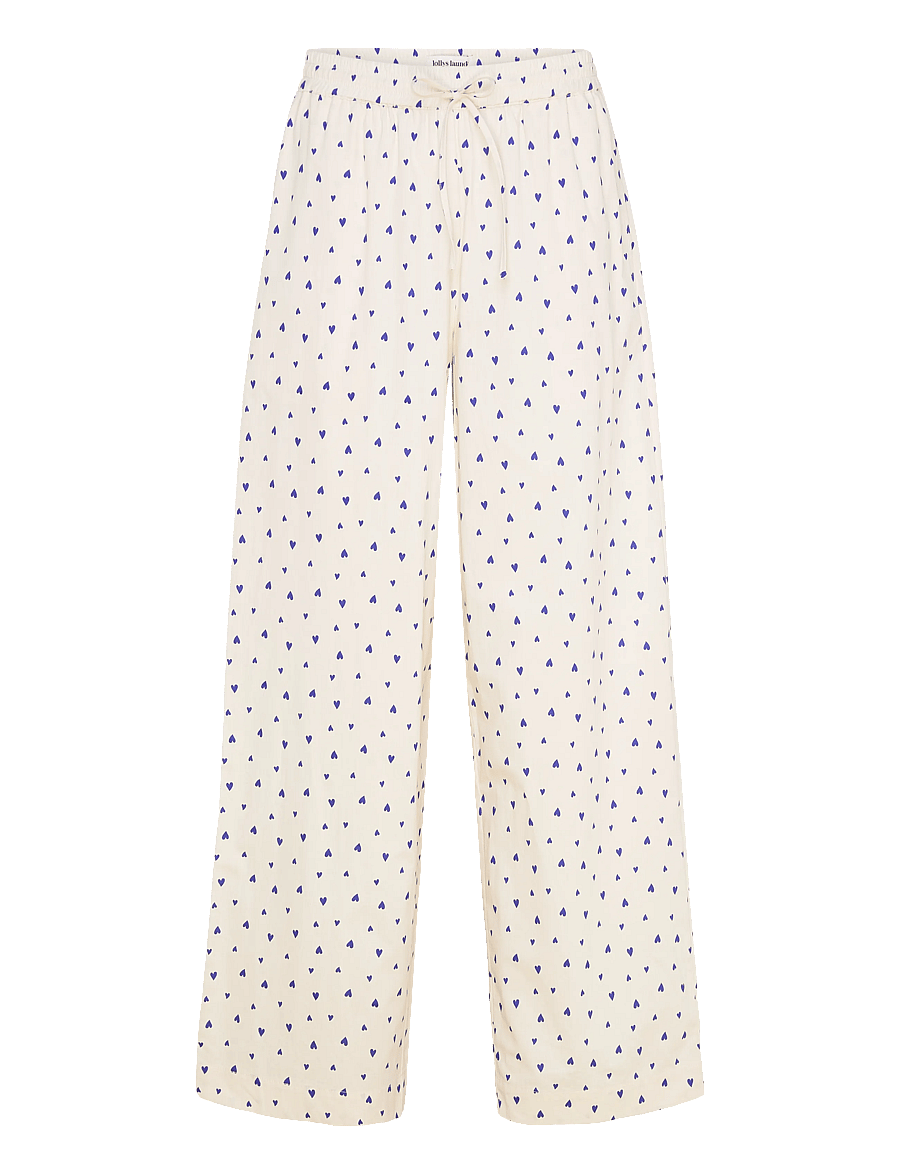 Lollys Laundry - RitaLL Pant - bukser med brede ben - blue - 0
