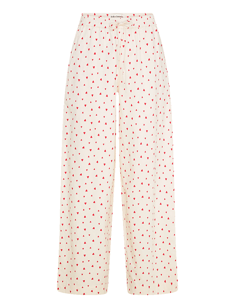 Lollys Laundry - RitaLL Pant - bukser med brede ben - red - 0