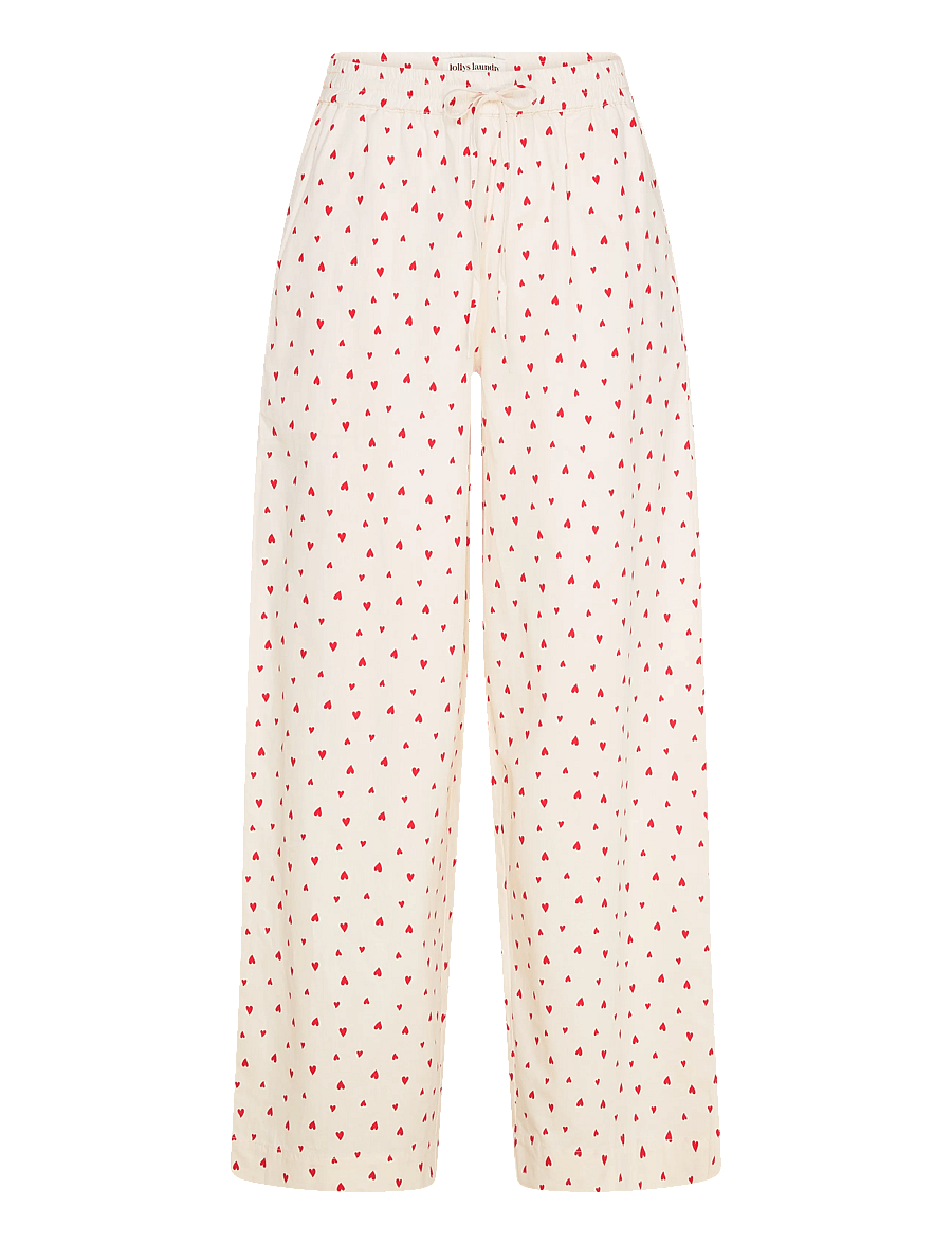Lollys Laundry - RitaLL Pant - hosen mit weitem bein - red - 0