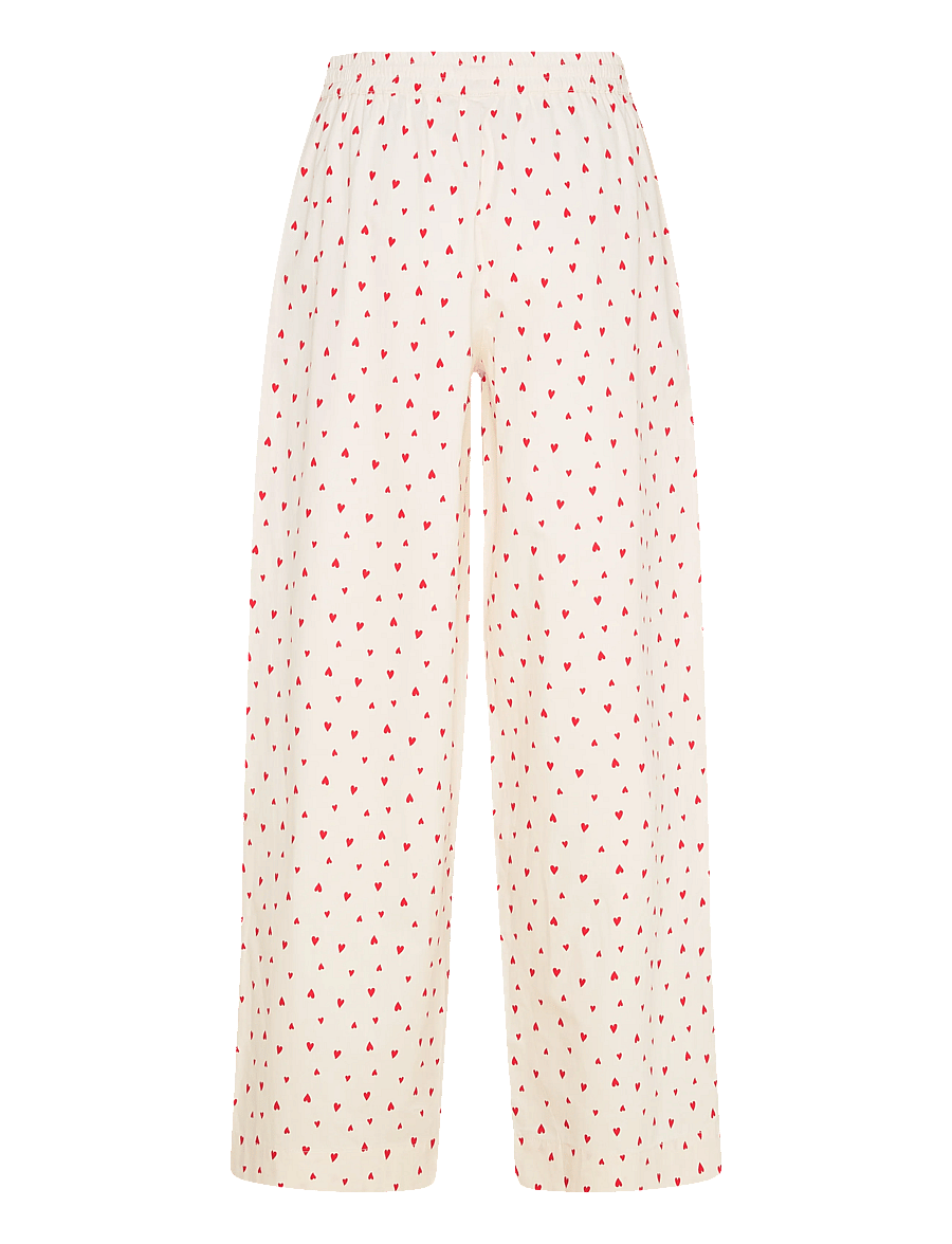 Lollys Laundry - RitaLL Pant - hosen mit weitem bein - red - 1