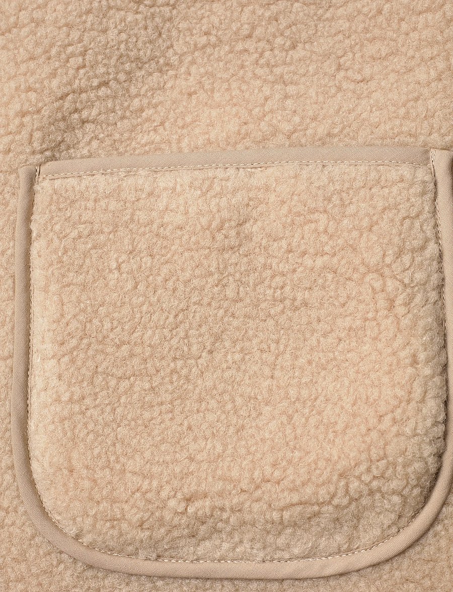 Lollys Laundry - HugoLL Vest SL - fliis- ja teddy-vestid - beige - 3