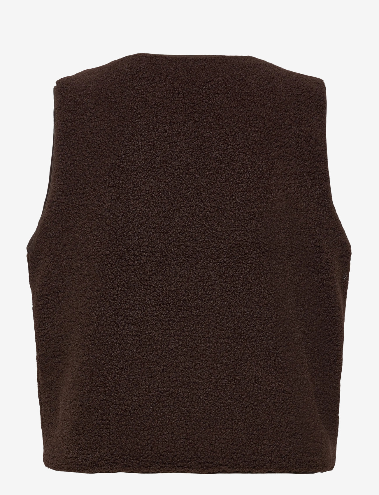 Lollys Laundry - HugoLL Vest SL - kevättakit - dark mokka - 1