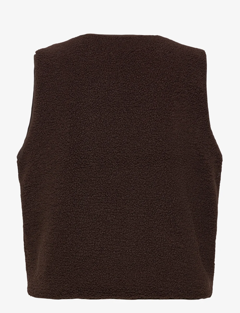 Lollys Laundry - HugoLL Vest SL - höstjackor - dark mokka - 1