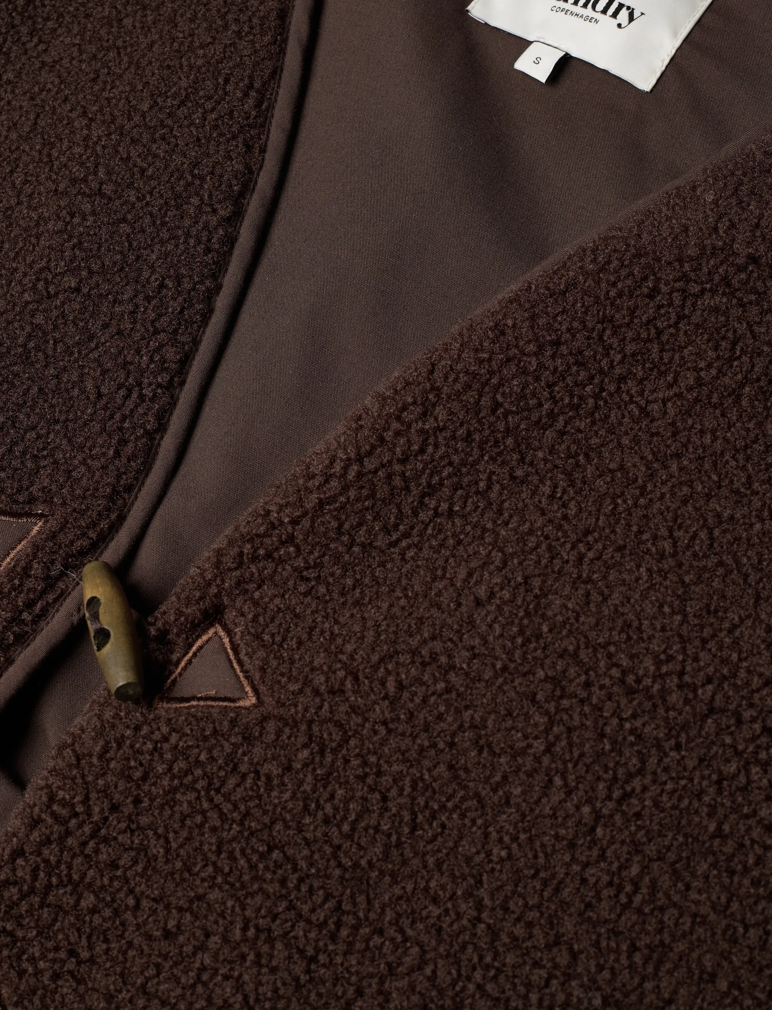 Lollys Laundry - HugoLL Vest SL - fleece- och teddyvästar - dark mokka - 2
