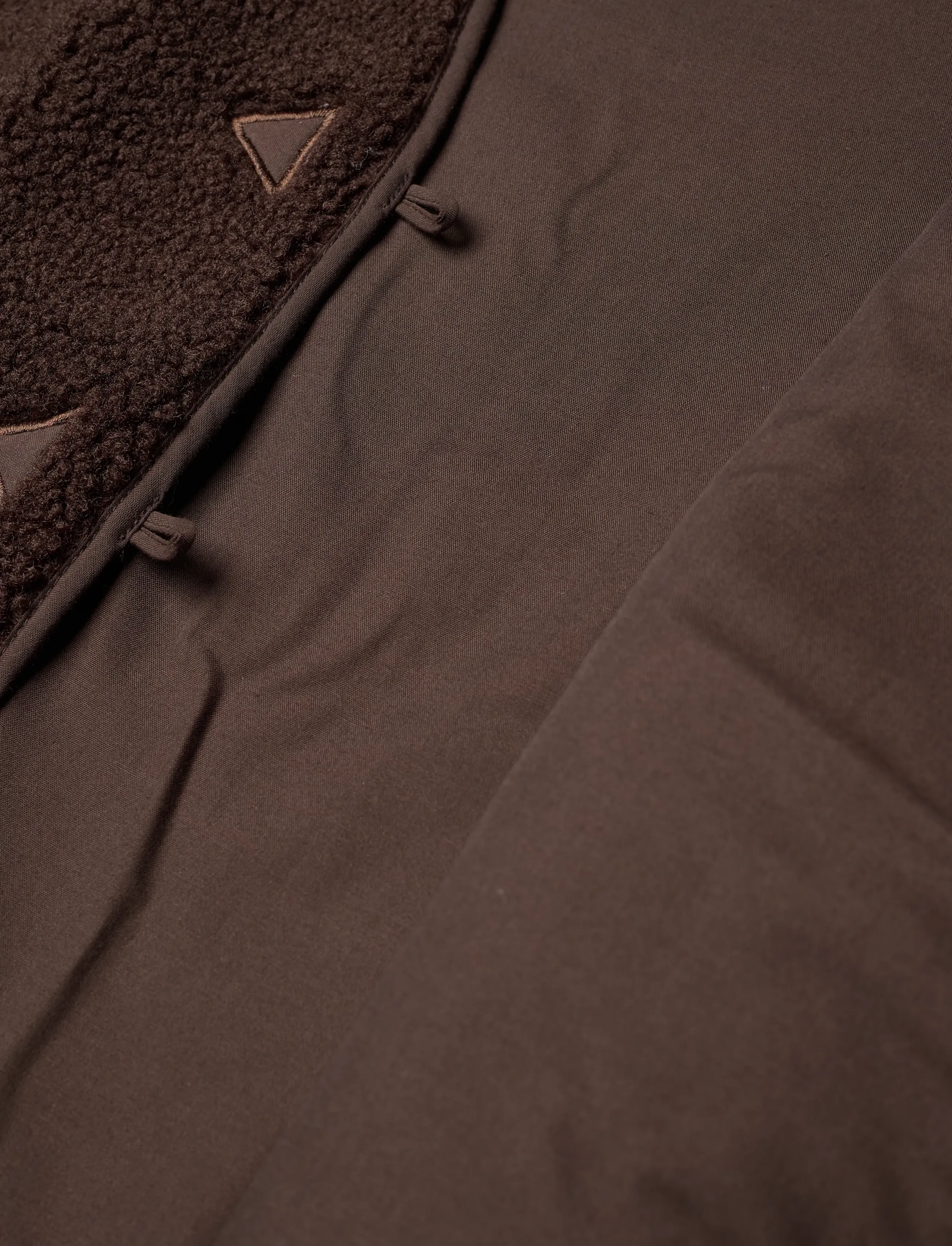 Lollys Laundry - HugoLL Vest SL - fleece- och teddyvästar - dark mokka - 4
