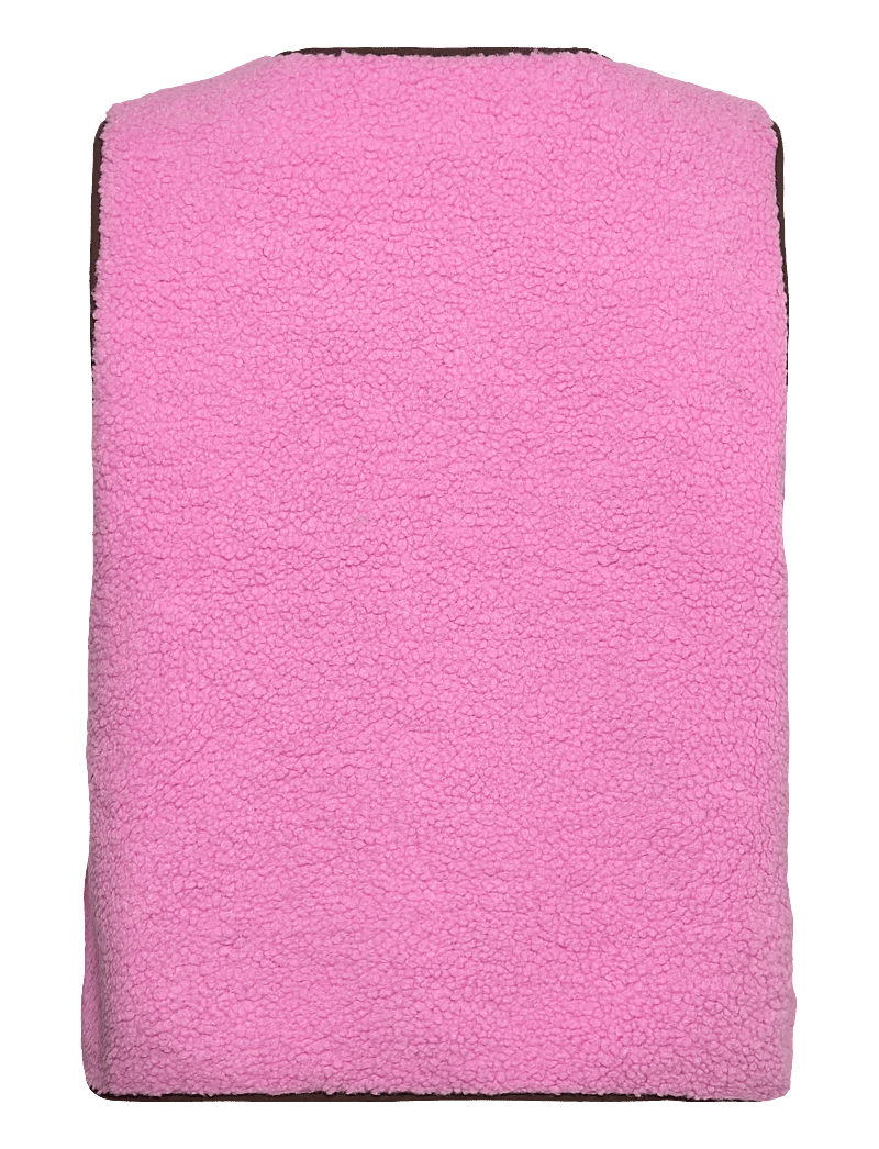 Lollys Laundry - HugoLL Vest SL - fliis- ja teddy-vestid - pink - 2