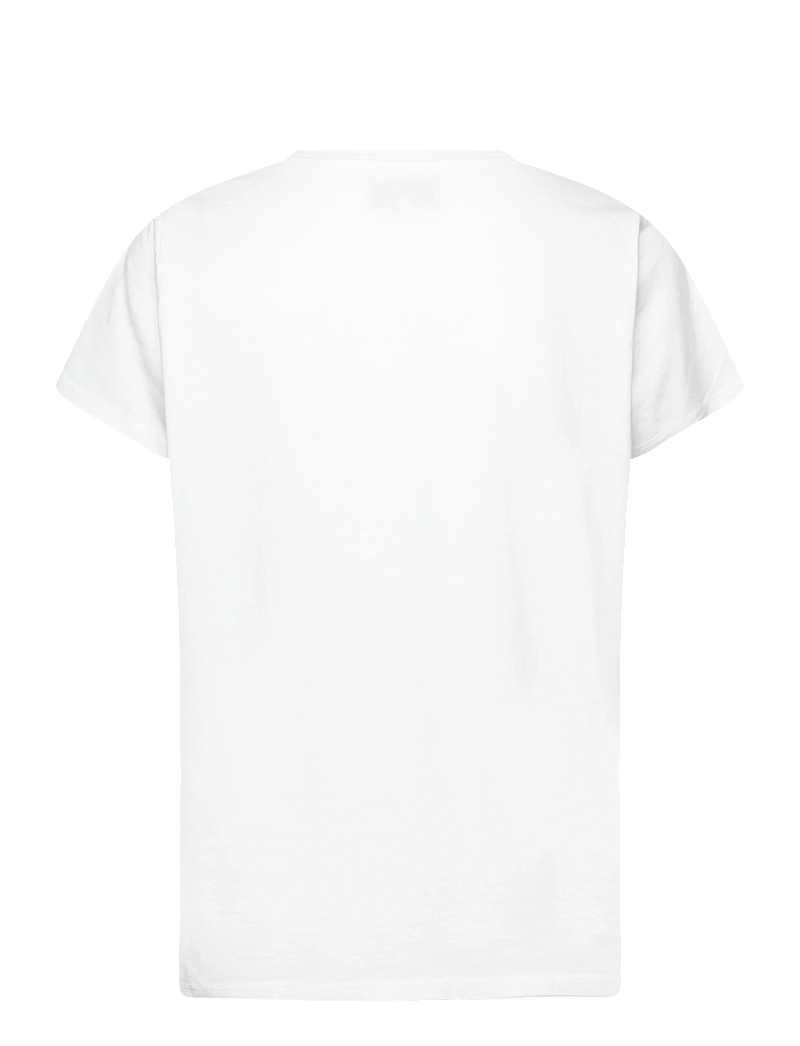 Lollys Laundry - RomaLL Cat Tee SS - t-shirts - 01 white - 1