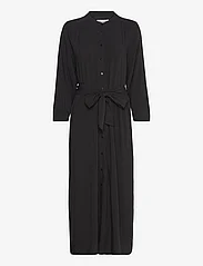 Lollys Laundry - HarperLL Maxi Dress 3/4 - skjortekjoler - black - 0