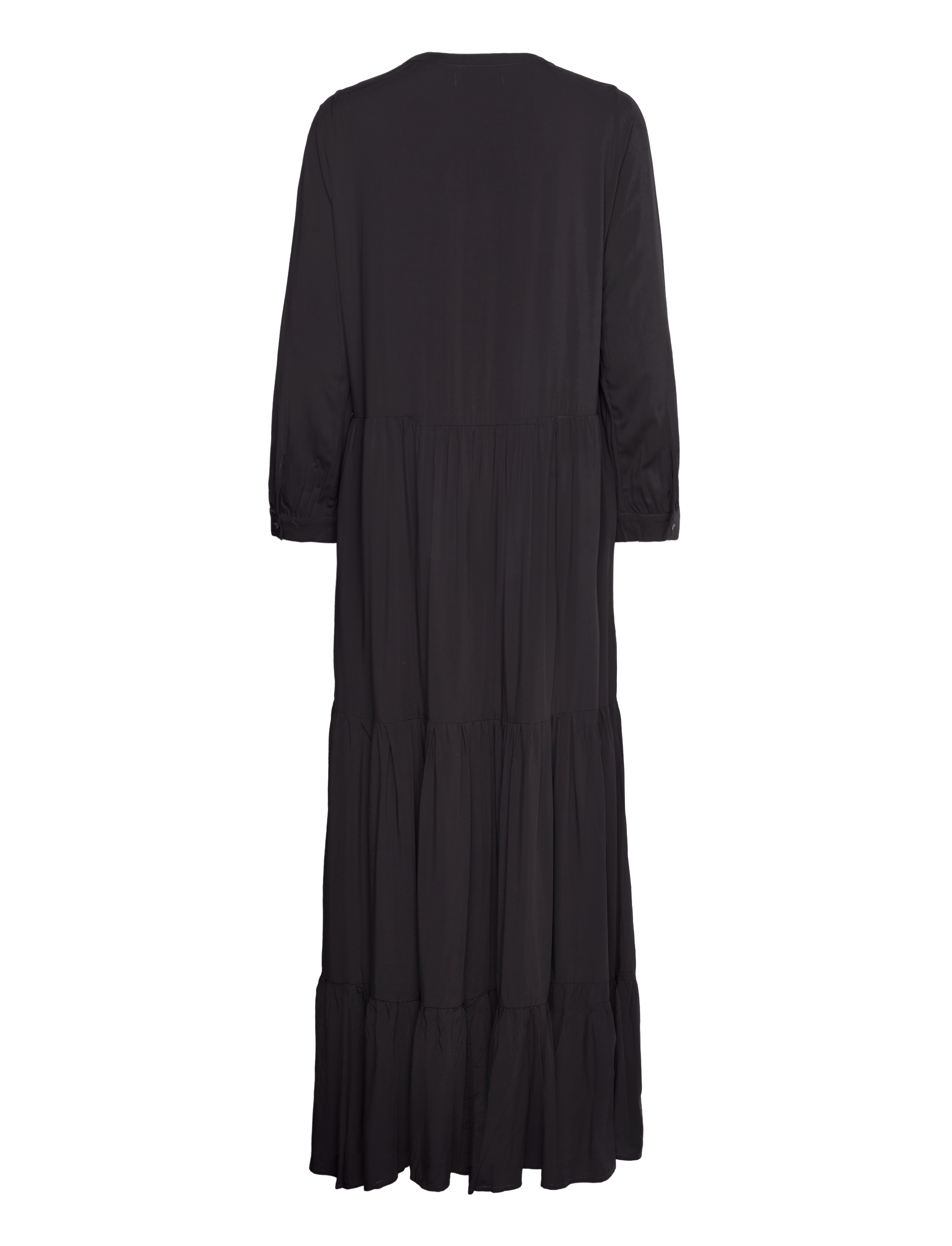 Lollys Laundry - NeeLL Maxi Dress LS - maxikleider - black - 1