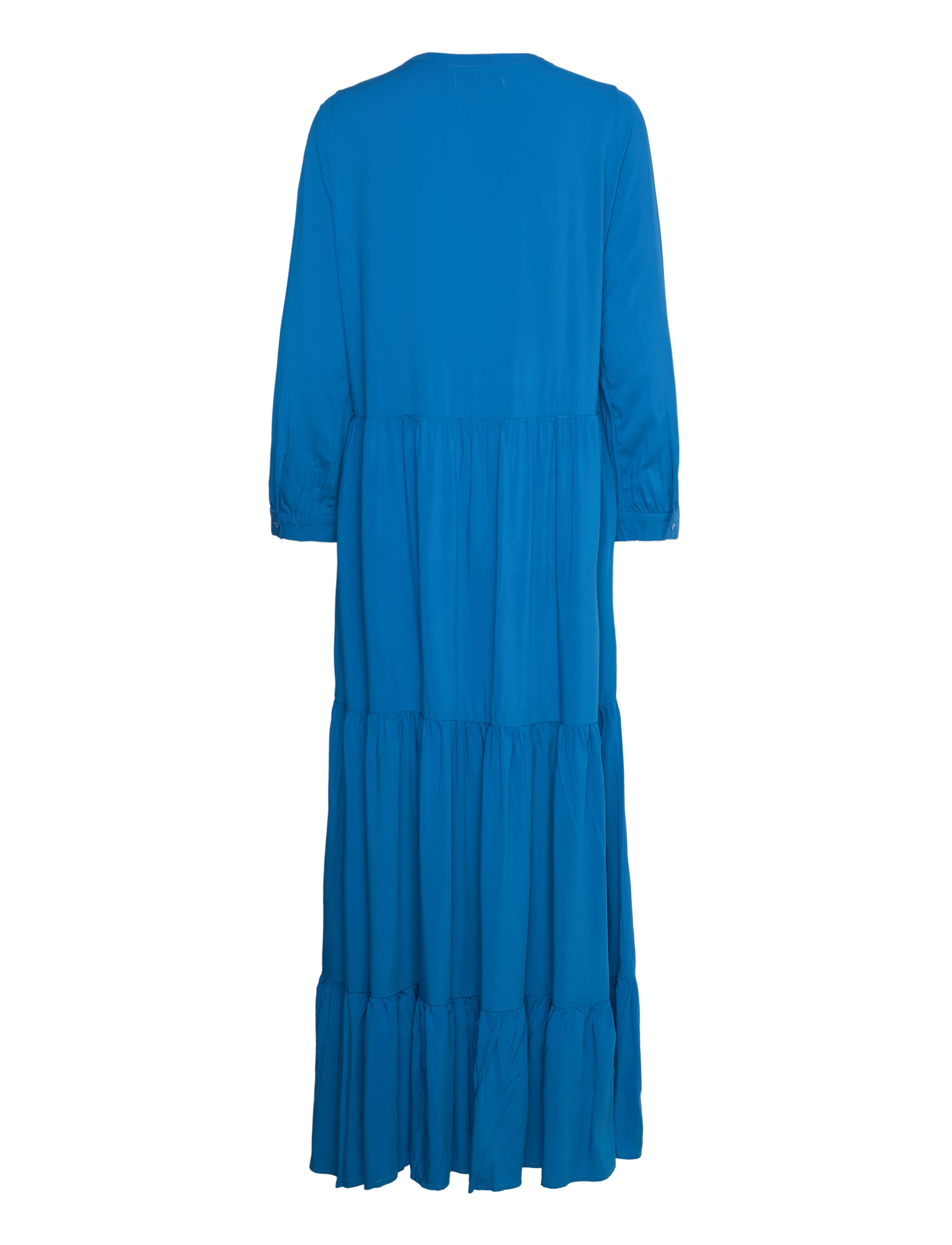 Lollys Laundry - NeeLL Maxi Dress LS - maxiklänningar - blue - 1
