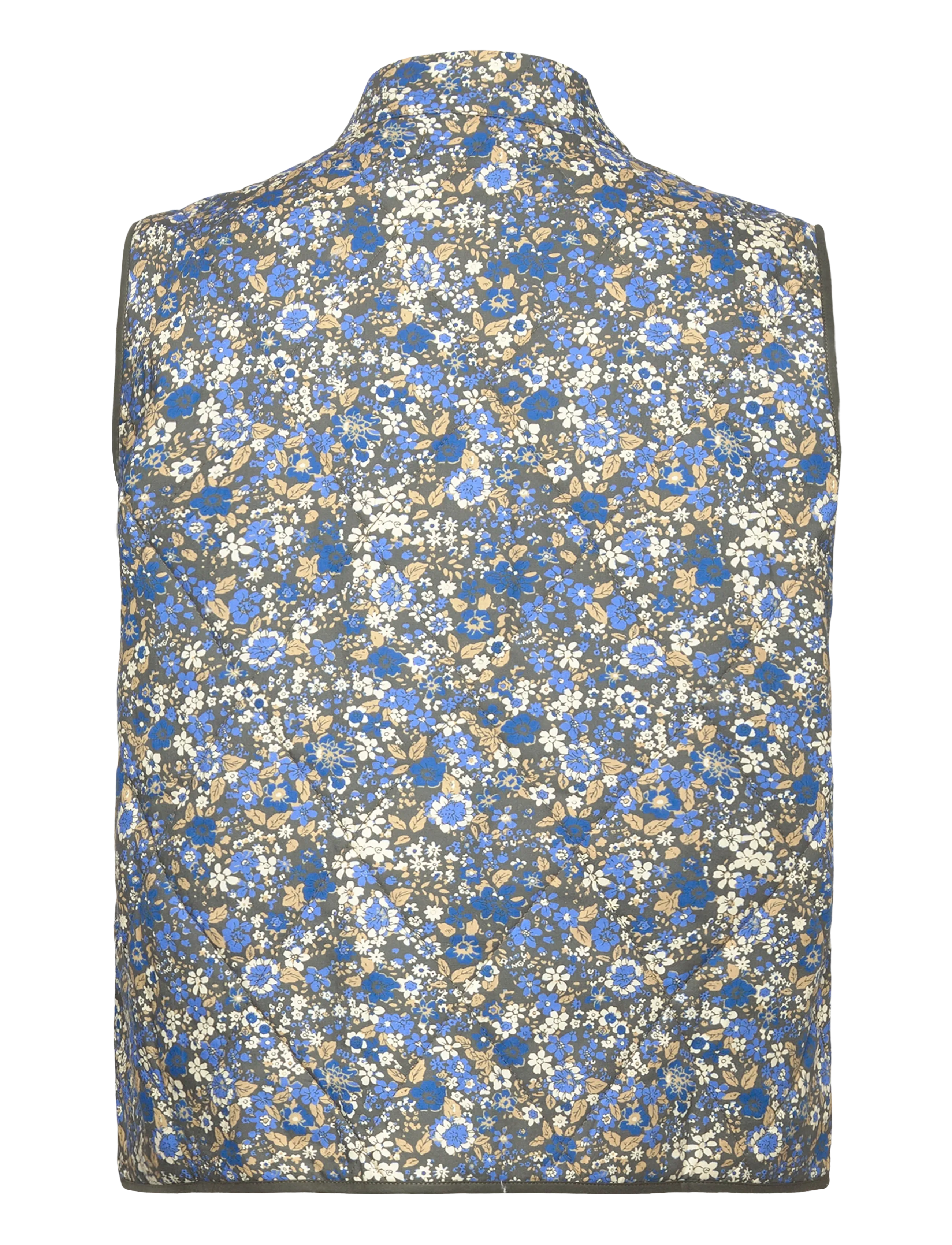 Lollys Laundry - CairoLL Quilted Vest - frühlingsjacken - blue - 1