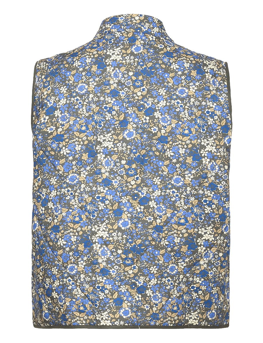 Lollys Laundry - CairoLL Quilted Vest - frühlingsjacken - blue - 1