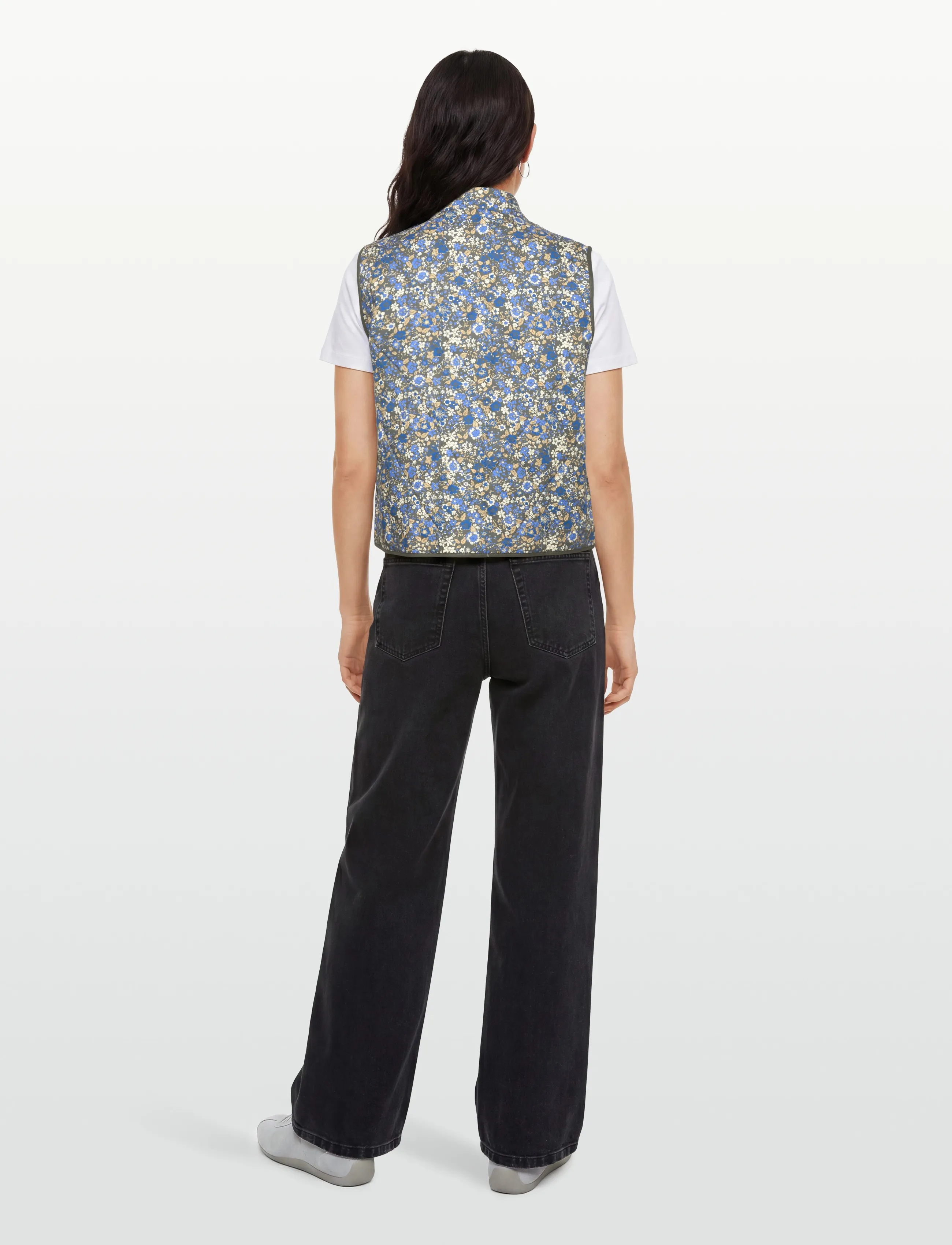 Lollys Laundry - CairoLL Quilted Vest - kevadjoped - blue - 4