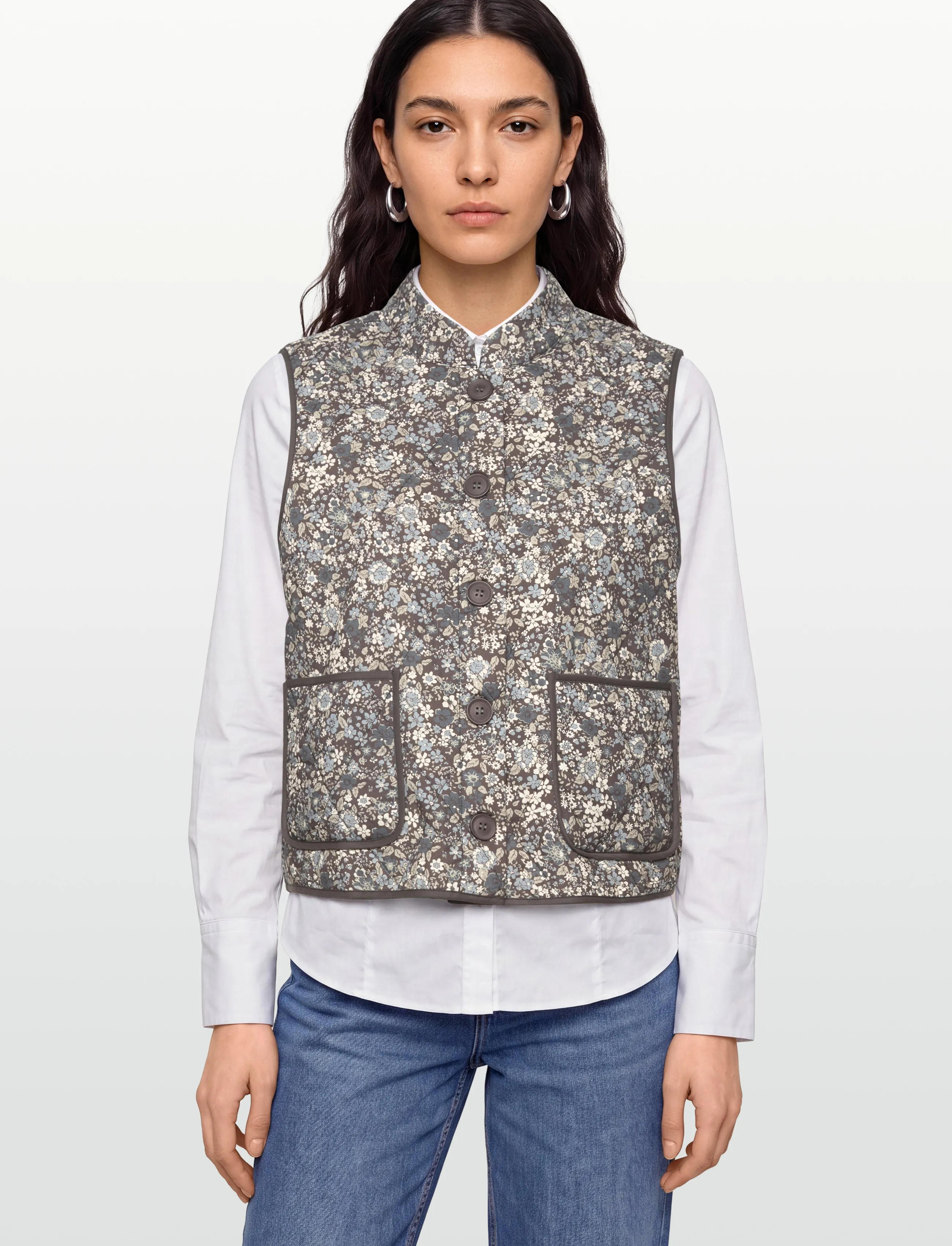 Lollys Laundry - CairoLL Quilted Vest - puffer vests - washed black - 3