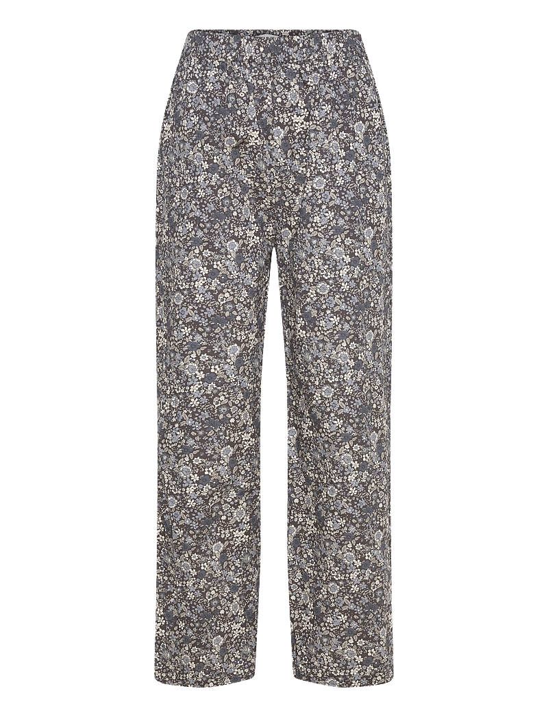 Lollys Laundry - BillLL Pants - straight leg hosen - washed black - 0