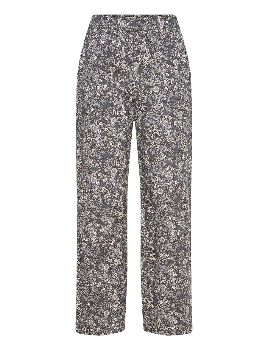 Lollys Laundry - BillLL Pants - suorat housut - washed black - 0