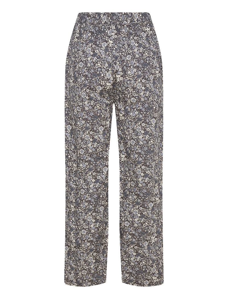 Lollys Laundry - BillLL Pants - straight leg hosen - washed black - 1