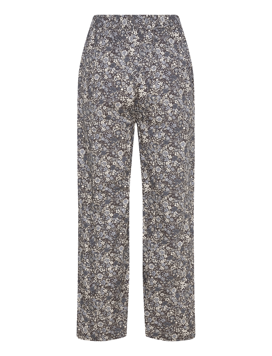 Lollys Laundry - BillLL Pants - suorat housut - washed black - 1