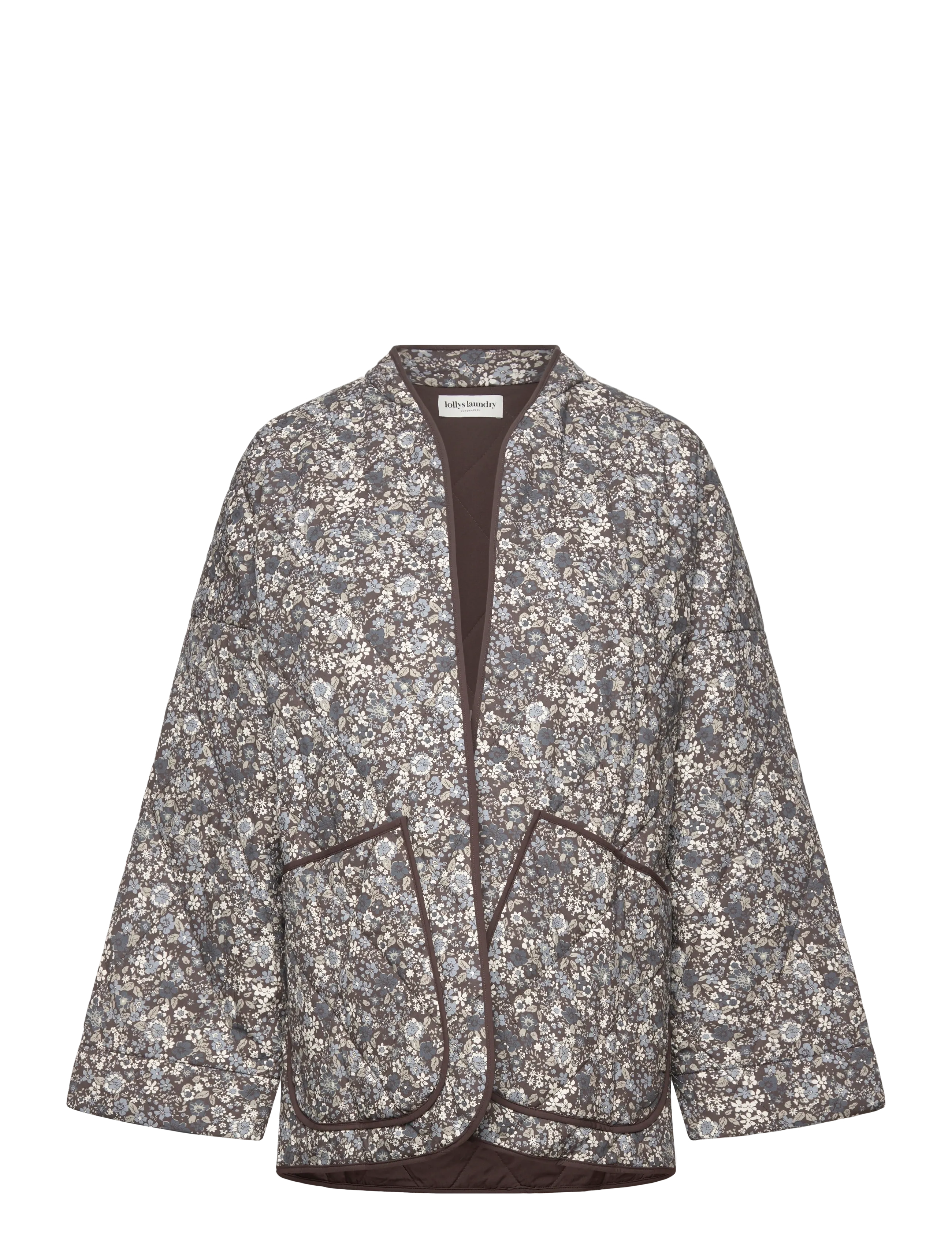 Lollys Laundry LuluLL Jacket 3/4 - Jakid ja mantlid - WASHED BLACK / multi